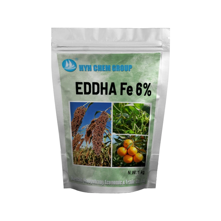 EDDHA Fe 6% Micronutrients Fertilizer Agricultural Fertilizer EDDHA Fe 6%CAS 16455-61-1 factory