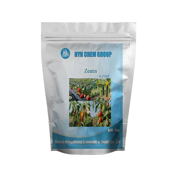 Enhancing Fruiting Performance Zeatin 99%TC,0.1%SP,0.2%SP CAS No. 1637 - 39 - 4 For Tomato And Pepper.