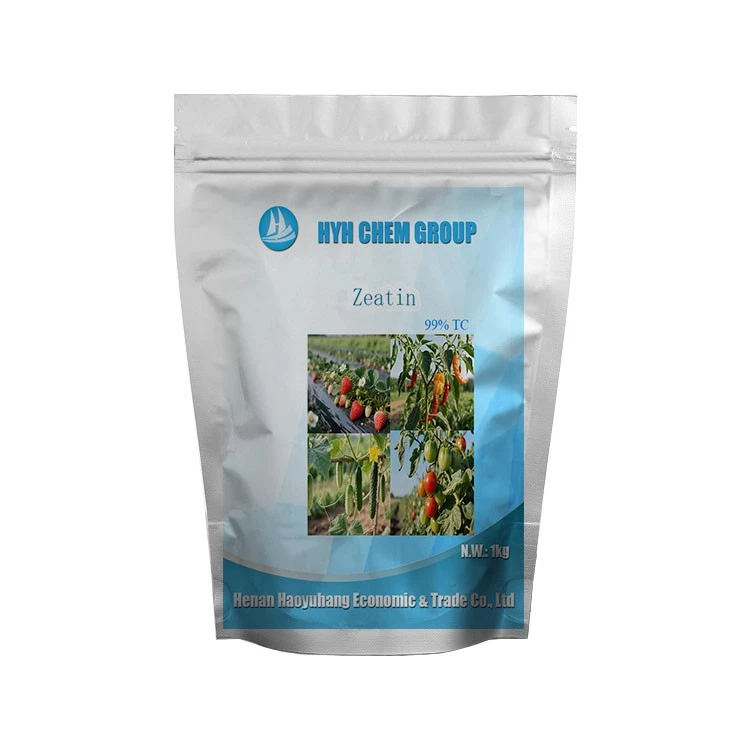Enhancing Fruiting Performance Zeatin 99%TC,0.1%SP,0.2%SP CAS No. 1637 - 39 - 4 For Tomato And Pepper. factory